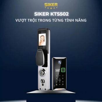 Khóa thông minh cửa nhôm cao cấp KTS502